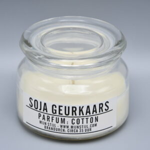 Geurkaars in glas - Cotton