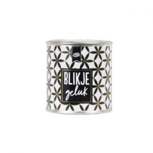 Blikje geluk