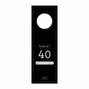 Flessenhanger - 40 jaar!