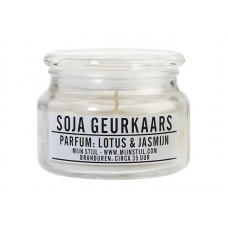 Geurkaars in glas - Lotus & Jasmijn