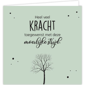 Wenskaart - Kracht
