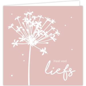 Wenskaart - Liefs