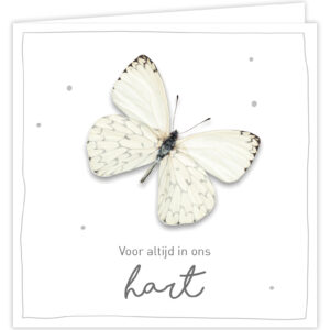 Wenskaart - Voor altijd in ons hart