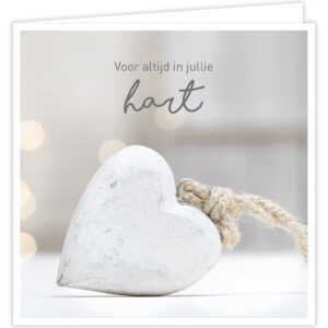 Wenskaart - Hart