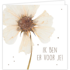 Wenskaart - Ik ben er voor je