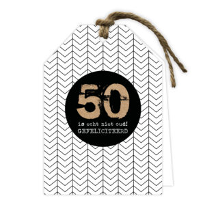 Wenskaart - 50 jaar