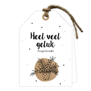 Wenskaart - Heel veel geluk