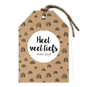 Wenskaart - Heel veel liefs
