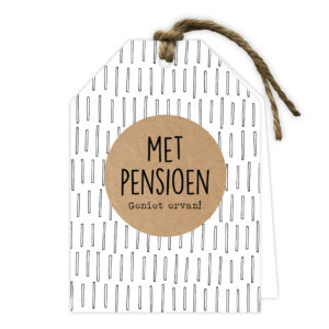 Wenskaart - Pensioen
