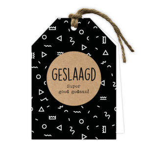 Wenskaart - Geslaagd