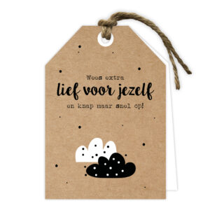 Wenskaart - Lief voor jezelf