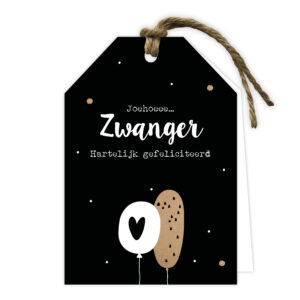 Wenskaart - Zwanger