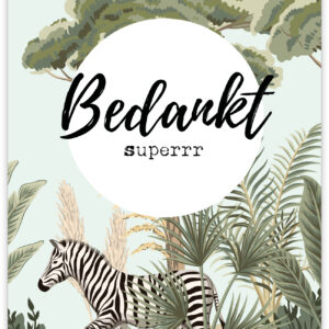 Wild - Bedankt