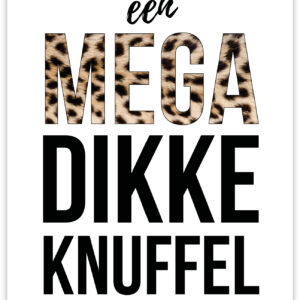 Wild - Mega dikke knuffel