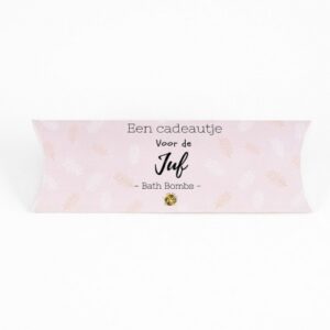 Een cadeautje voor de JUF! -  Bath bombs