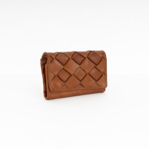 Bag2Bag - Wallet Umbrië - Cognac