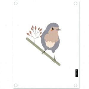 Tuinposter - Roodborstje