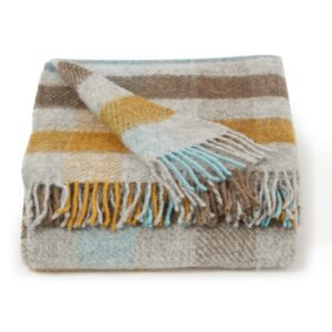 Klippanplaids - Gotland Multi - Turquoise