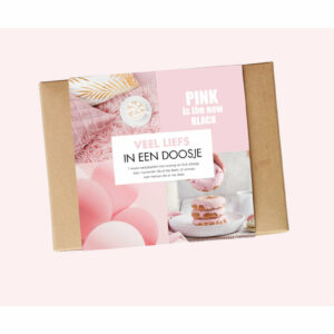 Veel liefs in een doosje - Pink