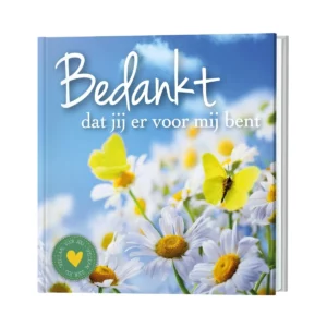 Cadeauboek - Bedankt dat jij er voor mij bent.