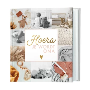 Cadeauboek - Hoera je wordt oma