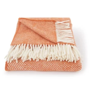 Klippanplaids - Gooseye - Orange