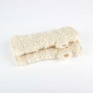 Handwarmers - Granny Square - Creme
