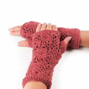 Handwarmers - Granny Square - Koraal