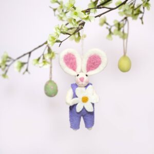 Hanger haasje met margrietje
