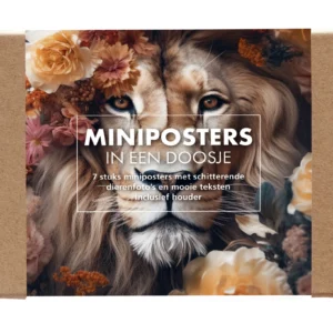 Doosje MiniPosters Wildlife
