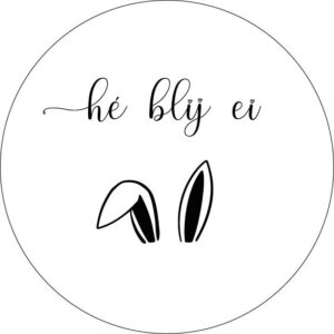 Muurcirkel - Blij Ei