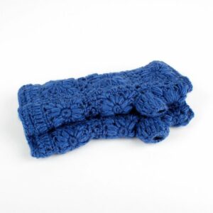 Handwarmers - Granny Square - Blauw