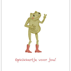 Postkaart - Opkikkertje