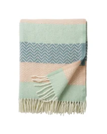 Klippanplaids - Zigzag - Pastel