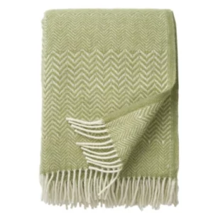 Klippanplaids - Zigzag - Leaf Green