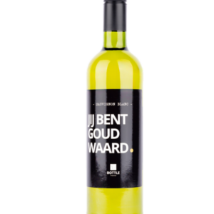 Wijngift - Jij bent goud waard - Wit