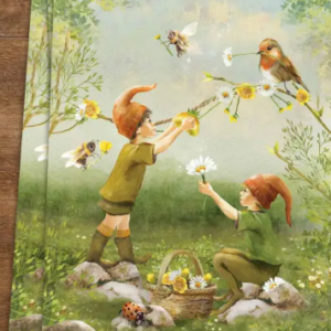 Postkaart - Birds & Bees