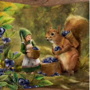 Postkaart - Blueberry Hill