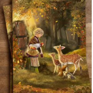 Postkaart - Deer Delights