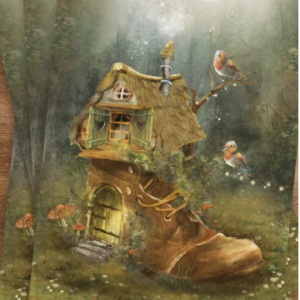 Postkaart - Home Sweet Home