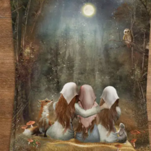 Postkaart - Moonsisters