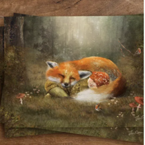 Postkaart - Woodland lullaby