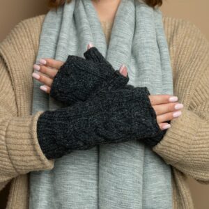 Handwarmers - Cable - Antraciet