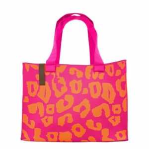 Tote Bag Femke - Fuchsia/Oranje