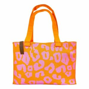 Tote Bag Femke - Oranje/Pink