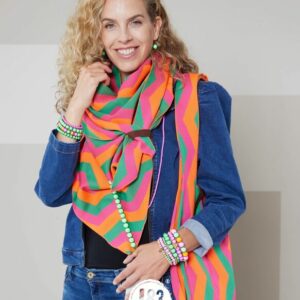 Shopper Lois - Zigzag Green