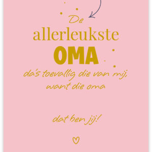 Postkaart - Oma