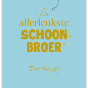 Postkaart - Schoonbroer