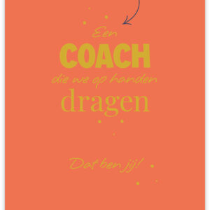 Postkaart - Coach