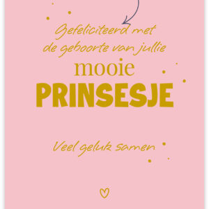 Postkaart - Prinsesje
